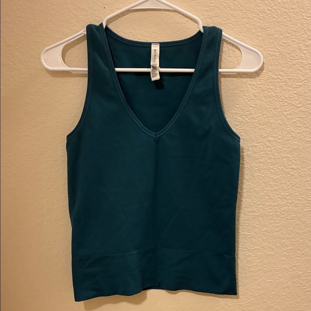 Athleta Deep Teal Tank Top - Picture 2 of 5